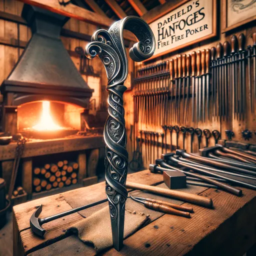 Darfield's Hand Forged Fire Poker