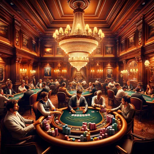 Monte Carlo poker game