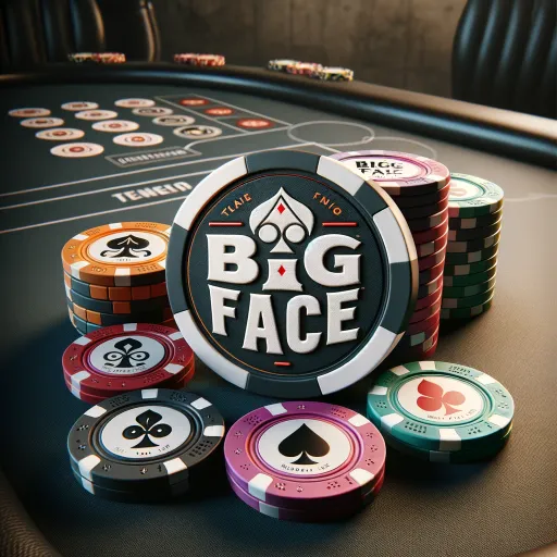 BigFace poker chips