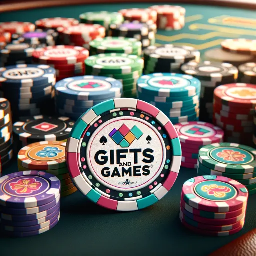 Gifts and Games poker chips