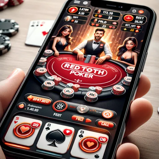 Redtooth Poker app interface