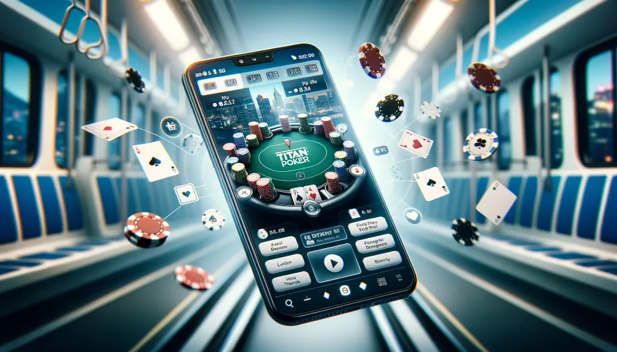 Titan Poker mobile experience