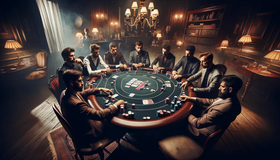 a poker game