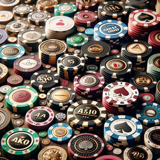 different types of poker chips
